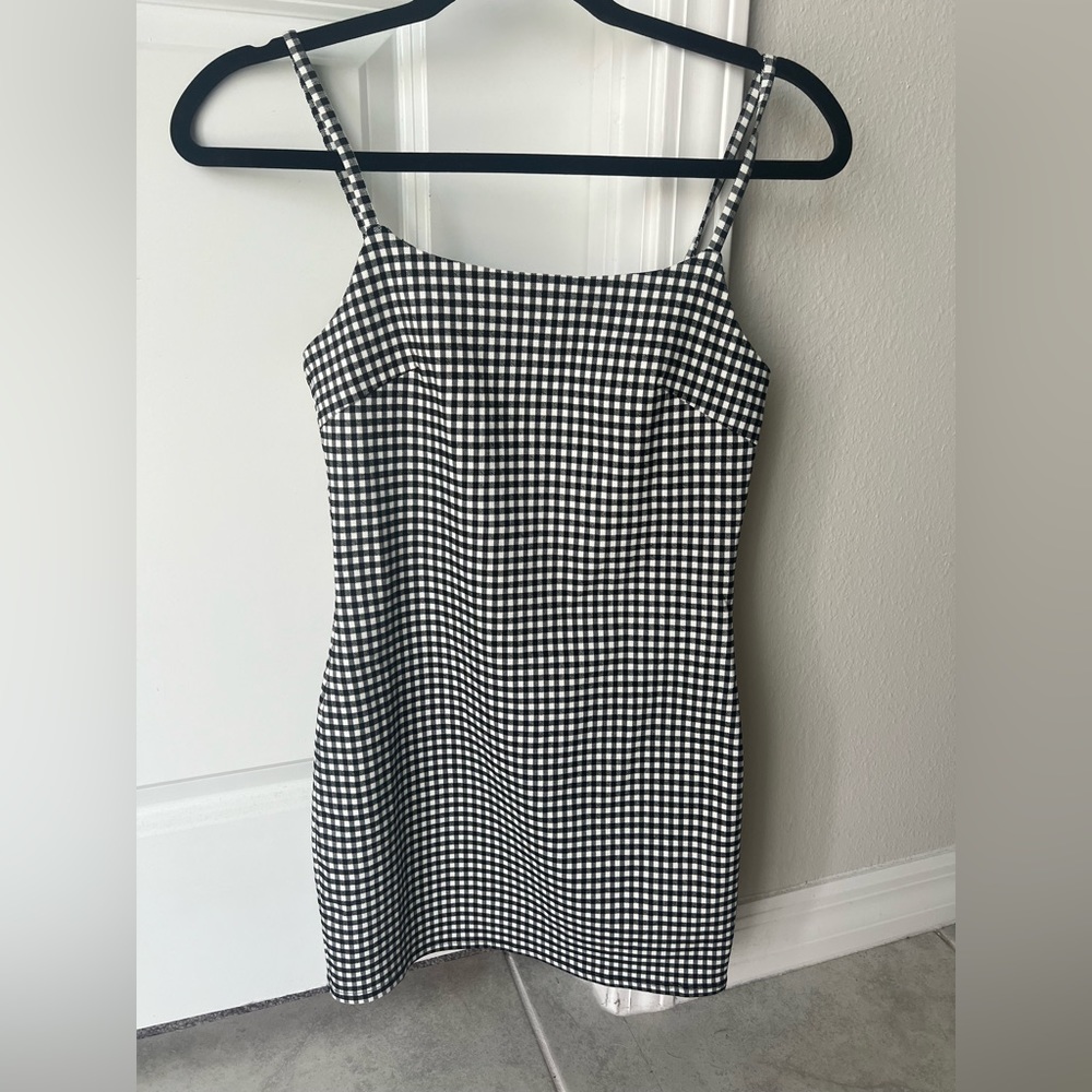 Urban Outfitters checkered dress